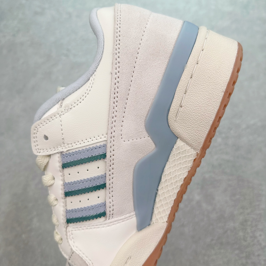 图片[7]-＃福利特价 AD Forum 84 Low OG 低帮百搭潮流休闲运动板鞋 以复古篮球鞋的外形为基础 采用皮革拼接 简约百搭 更加贴合舒适 中底内侧网格造型起到点睛之笔 外底橡胶 更显复古 尺码：36 36.5 37.5 38 38.5 39 40 40.5 41 42 42.5 43 44 44.5 45-选品中心