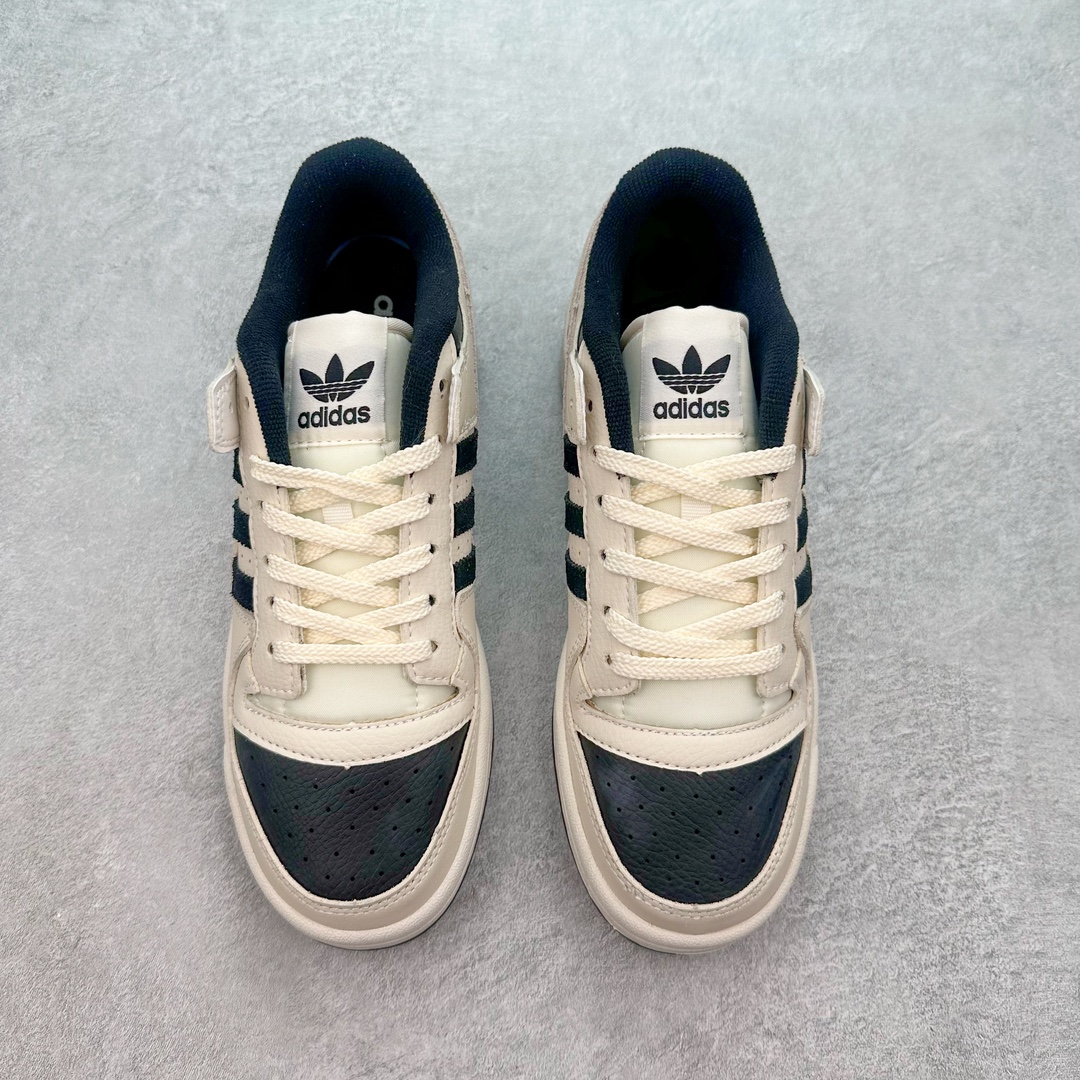图片[2]-＃福利特价 AD Forum 84 Low OG 低帮百搭潮流休闲运动板鞋 以复古篮球鞋的外形为基础 采用皮革拼接 简约百搭 更加贴合舒适 中底内侧网格造型起到点睛之笔 外底橡胶 更显复古 尺码：36 36.5 37.5 38 38.5 39 40 40.5 41 42 42.5 43 44 44.5 45-选品中心