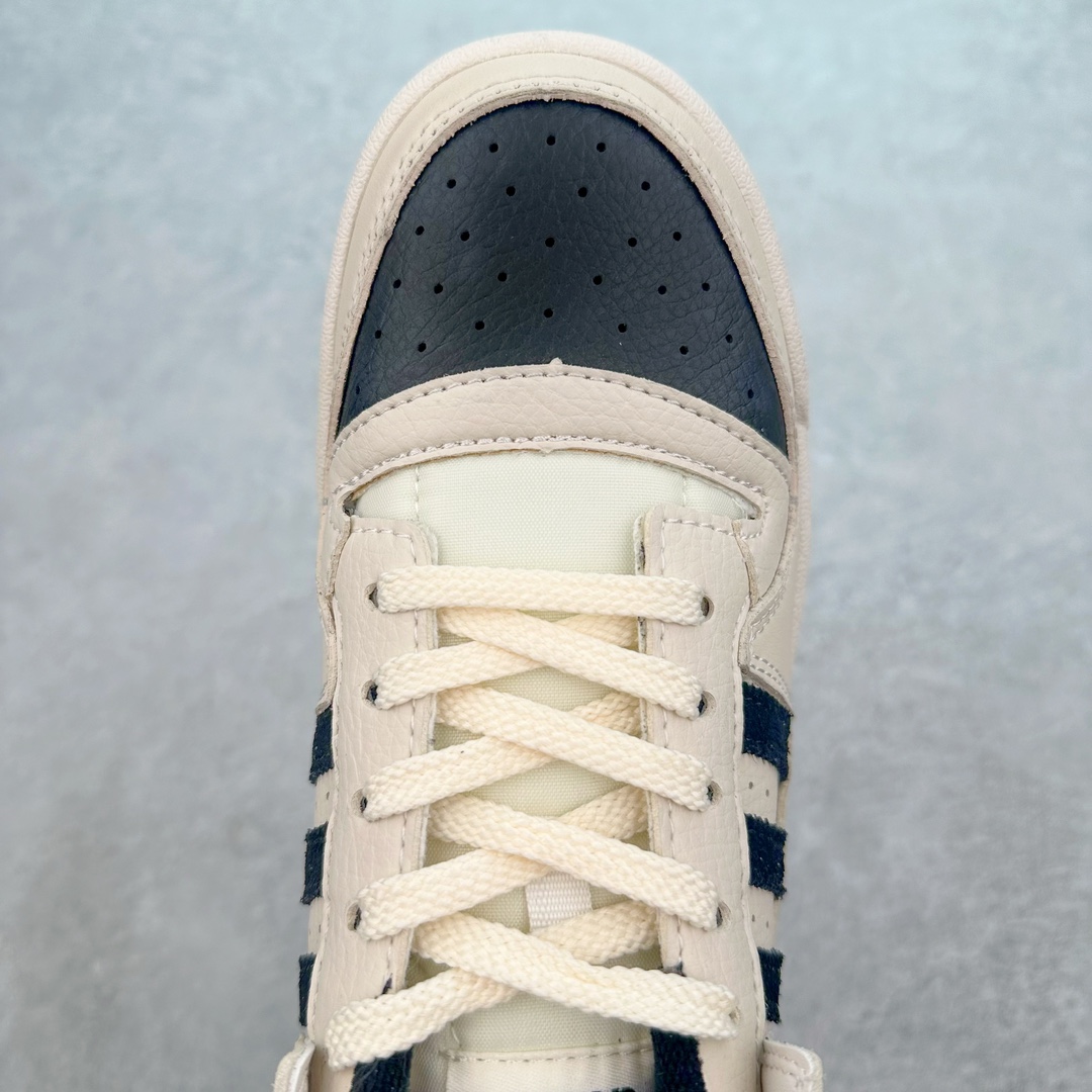 图片[4]-＃福利特价 AD Forum 84 Low OG 低帮百搭潮流休闲运动板鞋 以复古篮球鞋的外形为基础 采用皮革拼接 简约百搭 更加贴合舒适 中底内侧网格造型起到点睛之笔 外底橡胶 更显复古 尺码：36 36.5 37.5 38 38.5 39 40 40.5 41 42 42.5 43 44 44.5 45-选品中心