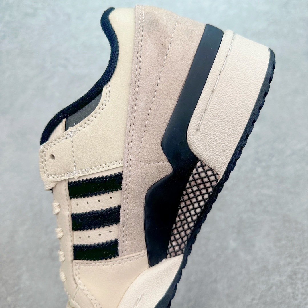 图片[7]-＃福利特价 AD Forum 84 Low OG 低帮百搭潮流休闲运动板鞋 以复古篮球鞋的外形为基础 采用皮革拼接 简约百搭 更加贴合舒适 中底内侧网格造型起到点睛之笔 外底橡胶 更显复古 尺码：36 36.5 37.5 38 38.5 39 40 40.5 41 42 42.5 43 44 44.5 45-选品中心