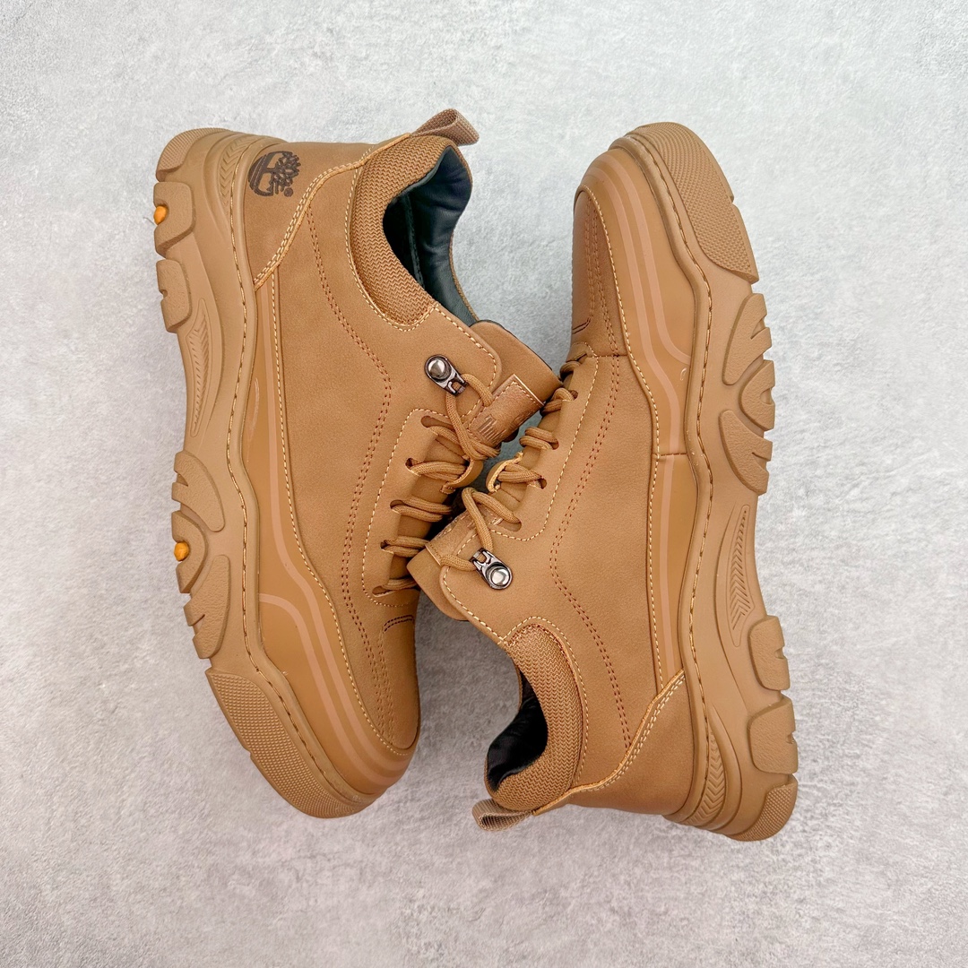 图片[3]-Timberland 天伯伦/添柏岚经典款 23ss新款低帮 经典再造 全新升级 广东大厂品质 原盒原包装 面料采用意大利🇮🇹顶级磨砂牛皮 搭配防臭防腐真皮乳胶鞋垫 给您完美的穿着体验 质量考究耐穿 型男必备 专治不帅 高品质脚感一流 独家供应 尺码：39 40 41 42 43 44 偏大一码-选品中心