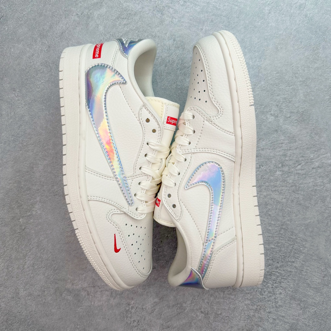 图片[3]-TS x Air Jordan AJ1 Low 倒钩低帮联名定制配色 CF3688-015 原厂内置气垫魔块 A模大底 头层小牛皮 鞋舌AJ原厂专用牛津布+AJ专用反口珍珠布+原厂无杂质高弹内里海棉+特殊封边弹力鞋带 尺码：36 36.5 37.5 38 38.5 39 40 40.5 41 42 42.5 43 44 44.5 45 46 47.5-选品中心