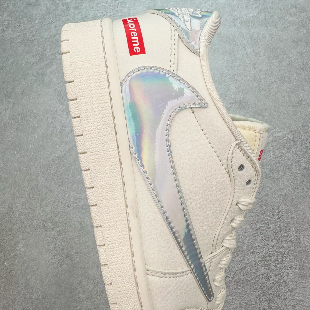 图片[6]-TS x Air Jordan AJ1 Low 倒钩低帮联名定制配色 CF3688-015 原厂内置气垫魔块 A模大底 头层小牛皮 鞋舌AJ原厂专用牛津布+AJ专用反口珍珠布+原厂无杂质高弹内里海棉+特殊封边弹力鞋带 尺码：36 36.5 37.5 38 38.5 39 40 40.5 41 42 42.5 43 44 44.5 45 46 47.5-选品中心