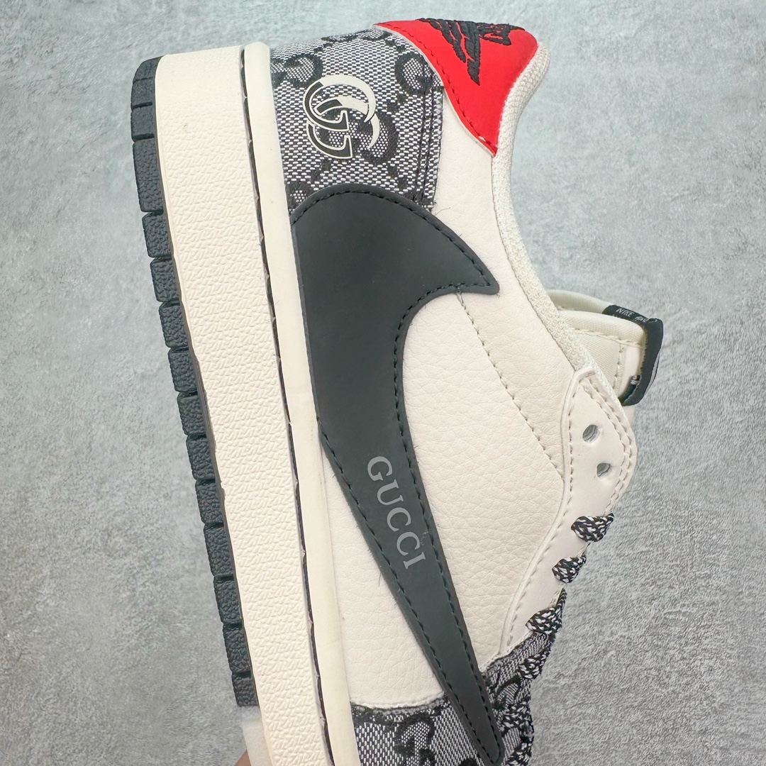 图片[6]-TS x Air Jordan AJ1 Low 倒钩低帮联名定制配色XY2688-117 原厂内置气垫魔块 A模大底 头层小牛皮 鞋舌AJ原厂专用牛津布+AJ专用反口珍珠布+原厂无杂质高弹内里海棉+特殊封边弹力鞋带 尺码：36 36.5 37.5 38 38.5 39 40 40.5 41 42 42.5 43 44 44.5 45 46 47.5-选品中心
