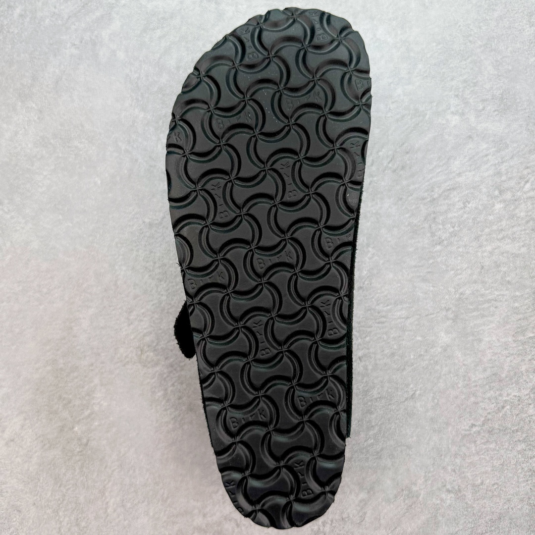 图片[9]-＃莞产纯原福利 Birkenstock Boston VL 勃肯软木底包头拖鞋 天鹅绒般的绒面革赋子休闲的经典外观 四季皆宜 柔软的鞋床采用额外的泡沫缓冲层 提供额外的舒适感和全天支撑 全网独家首发 源于德国的严谨工艺 牛巴戎面 中层松木 EVA 三层组合大底 优质牛皮面料五金扣 出口订单 尺码：35-44-选品中心