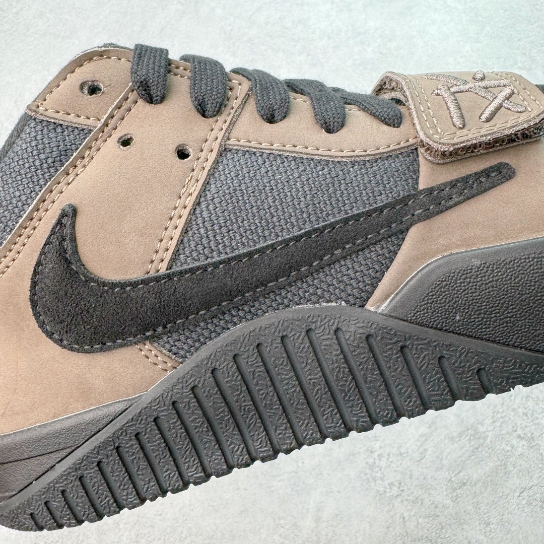 图片[17]-＃KZ神版 Travis Scott x Jordan AJ Cut The Check TS倒钩联名魔术贴篮球鞋 FZ8117-204 原厂全套原楦原纸板冲刀磨具开发 原厂皮料加持 原厂港宝加持定型后跟R度完美 同源原厂电绣 鬼脸飞翼针数密度立体效果一致 百分百一致原鞋 原厂拉帮工艺 针距密度一致 后跟弧度收口自然不对折 极致一眼正品既视感 进口玻璃冲刀皮料裁剪零毛边 全鞋电脑针车工艺 品控清洁度最高QC检验标准 免检产品 原厂订购鞋盒、布袋、鞋标、防尘纸、鞋撑、鞋带 追求极致的原厂味道 配色方面采用白色为基础 搭配棕色框架呈现 完美还原了初代倒钩的配色设计 细节方面 标志性的反钩Swoosh采用米色点缀 鞋面还带有特殊的魔术贴细节 此外在鞋舌、后跟部分均带有Cactus Jack厂牌Logo 彰显鞋款特殊身份 尺码：36 36.5 37.5 38 38.5 39 40 40.5 41 42 42.5 43 44 44.5 45 46 47.5 48.5-选品中心