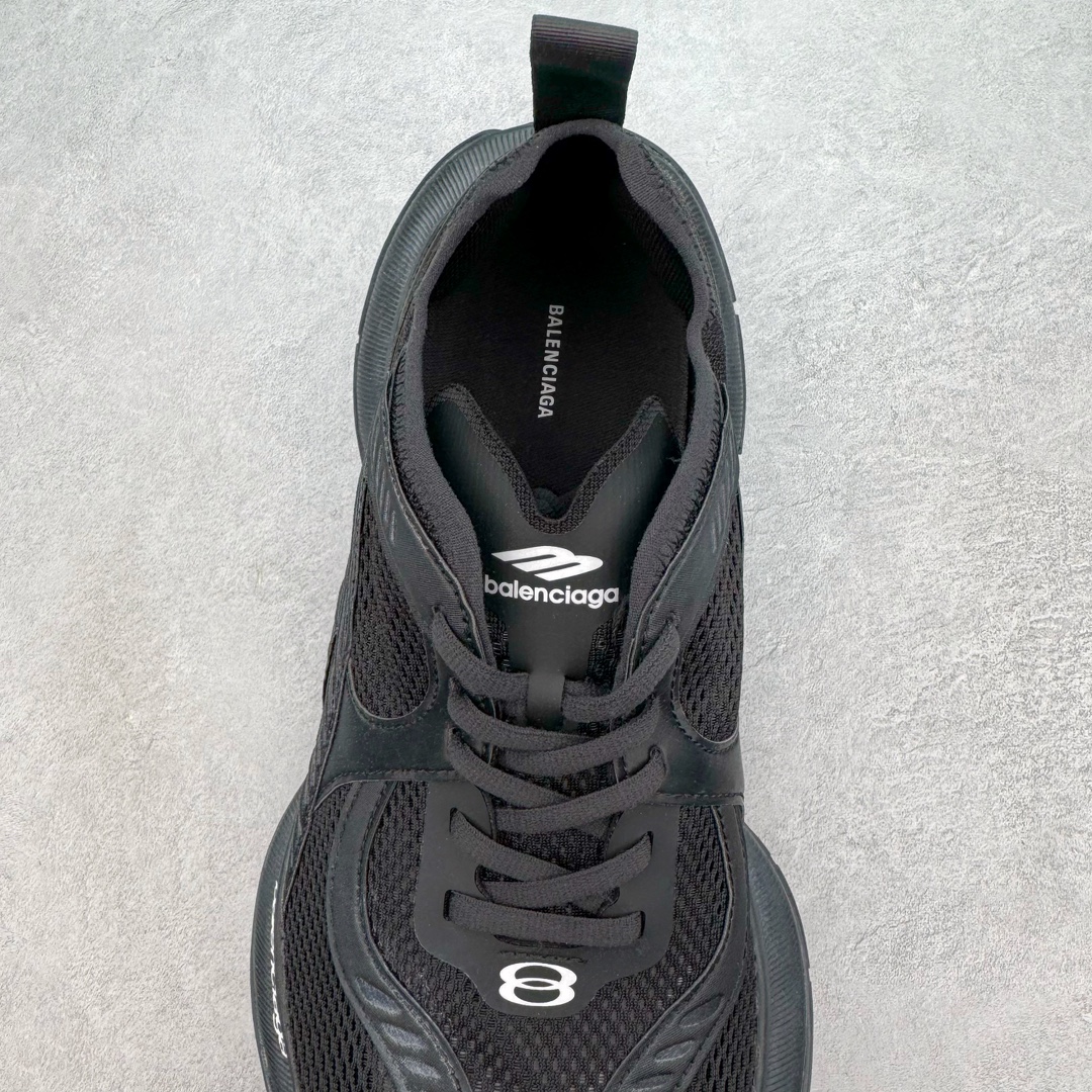 图片[5]-＃ZC BALENCIAGA CIRCUIT 巴黎世家十三代圆头系带LOGO印花低帮老爹鞋 全套原纸板楦头开发 最原汁原味的灵魂版型 全鞋荧光划线卡点 胶水把控整洁度追求极致完美 每一双都是工艺品 多重QC质检 超越公司货的品控标准 实实在在的免检产品 原盒原配 正确字体电绣 粗细、位置、大小正确 侧边TPU 透气孔匹配意产原版 正确分离大底 TPU软底 原版一致大底LOGO 立体感十足 原厂皮料水洗做旧 采购原厂网纱 偏大一码 尺码：35 36 37 38 39 40 41 42 43 44 45 46-选品中心