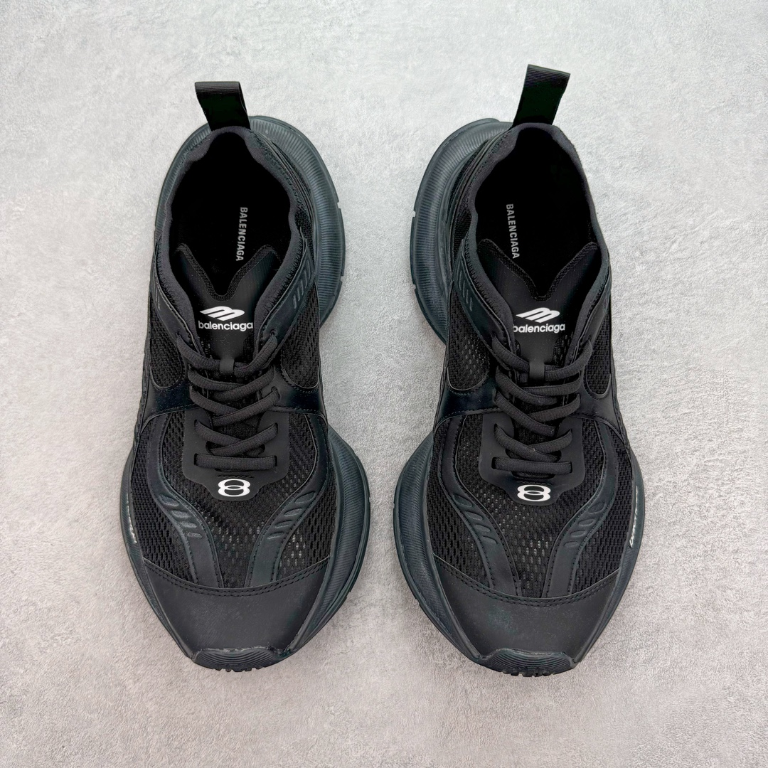 图片[2]-＃ZC BALENCIAGA CIRCUIT 巴黎世家十三代圆头系带LOGO印花低帮老爹鞋 全套原纸板楦头开发 最原汁原味的灵魂版型 全鞋荧光划线卡点 胶水把控整洁度追求极致完美 每一双都是工艺品 多重QC质检 超越公司货的品控标准 实实在在的免检产品 原盒原配 正确字体电绣 粗细、位置、大小正确 侧边TPU 透气孔匹配意产原版 正确分离大底 TPU软底 原版一致大底LOGO 立体感十足 原厂皮料水洗做旧 采购原厂网纱 偏大一码 尺码：35 36 37 38 39 40 41 42 43 44 45 46-选品中心