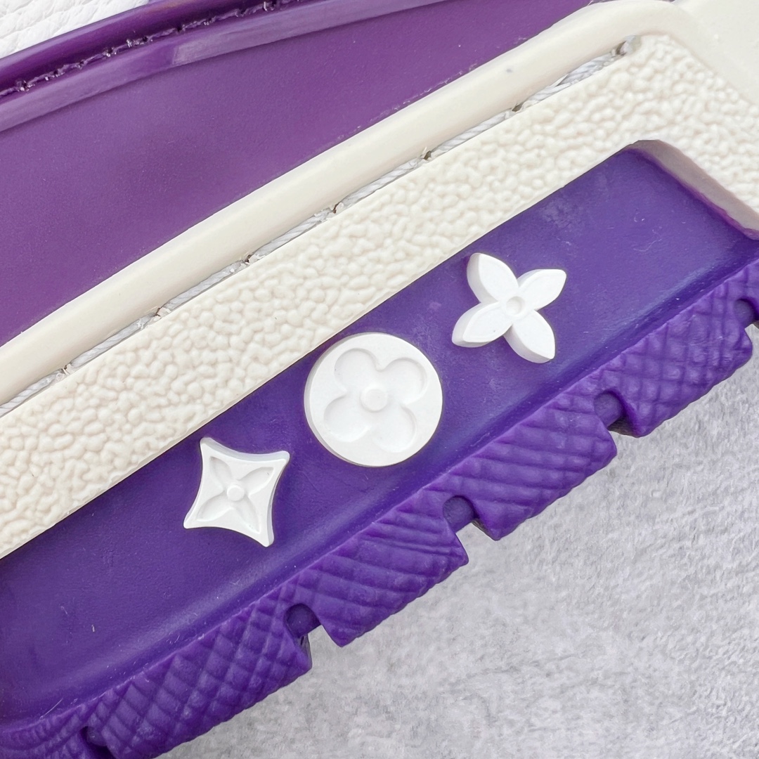 图片[15]-＃FS顶级特价 Louis Vuitton Trainer lv时装走秀运动鞋 实力大厂出品 平台专供 成熟的做工稳定的品控 完美鞋型超高的清洁度 零毛边线头瑕疵 全套原楦原纸版原鞋开模 全网最具灵魂的版型 正确原装黄色鞋盒 正确中底印花 鞋面印花3D高频深度立体 全鞋电脑针车 紧密相连 针距密度一致 环保乳胶注塑鞋垫 厚度脚感还原原版 皮面裁剪部位 统一油边封口工艺 原装橡胶大底含胶量大底组合零偏差 专柜全套包装 防尘袋 说明书 质保卡 男女鞋 尺码：35 36 37 38 39 40 41 42 43 44 45-选品中心