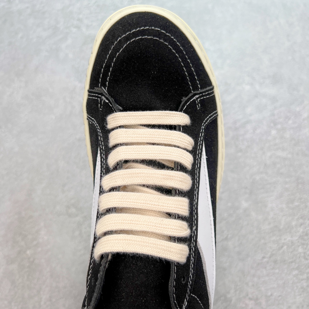 图片[4]-＃B版性价比 Rick Owens 瑞克·欧文斯 RO低帮布面时尚板鞋 一比一规格礼盒装 重达3斤以上 配有日文、英文 双语种配件卡片 细节诠释 一件不落 鞋盒三标 正面+底部都一一做到 虽然增加不了实质的成本 但是打磨产品的细节 再微小也会还原 尺码：35 36 37 38 39 40 41 42 43 44 45-选品中心