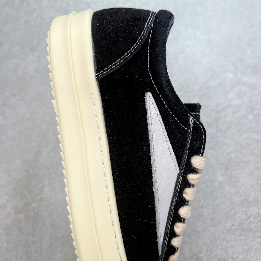 图片[6]-＃B版性价比 Rick Owens 瑞克·欧文斯 RO低帮布面时尚板鞋 一比一规格礼盒装 重达3斤以上 配有日文、英文 双语种配件卡片 细节诠释 一件不落 鞋盒三标 正面+底部都一一做到 虽然增加不了实质的成本 但是打磨产品的细节 再微小也会还原 尺码：35 36 37 38 39 40 41 42 43 44 45-选品中心