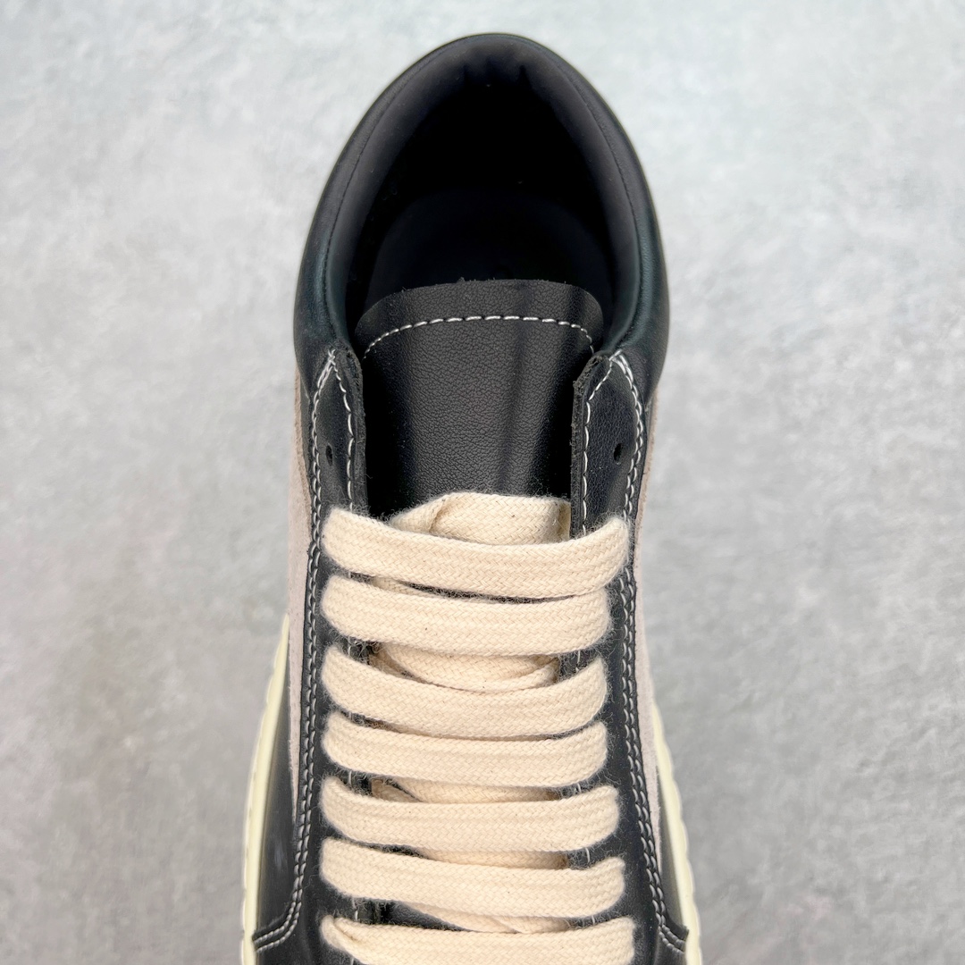 图片[5]-＃B版性价比 Rick Owens 瑞克·欧文斯 RO低帮布面时尚板鞋 一比一规格礼盒装 重达3斤以上 配有日文、英文 双语种配件卡片 细节诠释 一件不落 鞋盒三标 正面+底部都一一做到 虽然增加不了实质的成本 但是打磨产品的细节 再微小也会还原 尺码：35 36 37 38 39 40 41 42 43 44 45-选品中心