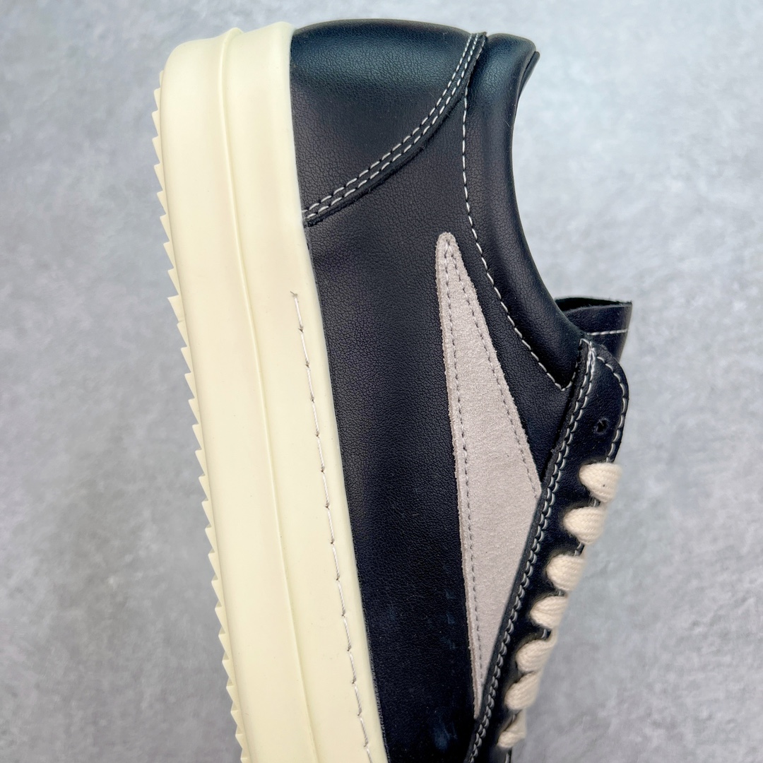 图片[6]-＃B版性价比 Rick Owens 瑞克·欧文斯 RO低帮布面时尚板鞋 一比一规格礼盒装 重达3斤以上 配有日文、英文 双语种配件卡片 细节诠释 一件不落 鞋盒三标 正面+底部都一一做到 虽然增加不了实质的成本 但是打磨产品的细节 再微小也会还原 尺码：35 36 37 38 39 40 41 42 43 44 45-选品中心