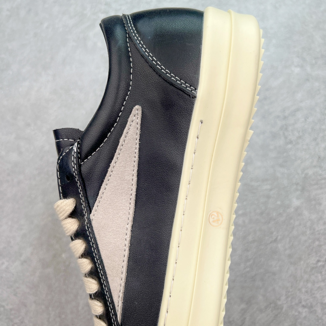 图片[7]-＃B版性价比 Rick Owens 瑞克·欧文斯 RO低帮布面时尚板鞋 一比一规格礼盒装 重达3斤以上 配有日文、英文 双语种配件卡片 细节诠释 一件不落 鞋盒三标 正面+底部都一一做到 虽然增加不了实质的成本 但是打磨产品的细节 再微小也会还原 尺码：35 36 37 38 39 40 41 42 43 44 45-选品中心