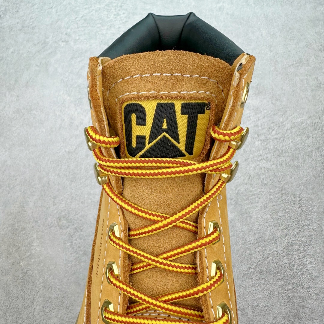 图片[5]-＃特价福利 CAT卡特 硬汉推土机品牌经典百搭户外休闲大黄靴系列 广东大厂品质 24ss秋冬新款 常年主打 时尚潮流搭配 面料釆用意大利进口磨砂牛皮 全鞋真牛皮材料 大底到五金都是代工厂原材料制作 好货不杀猪 首单质量严格把控 全套官网统一包装 今年冬季防寒户外专用 日常随意搭配 型男必备 尺码：38 39 40 41 42 43 44 (偏大一码)-选品中心