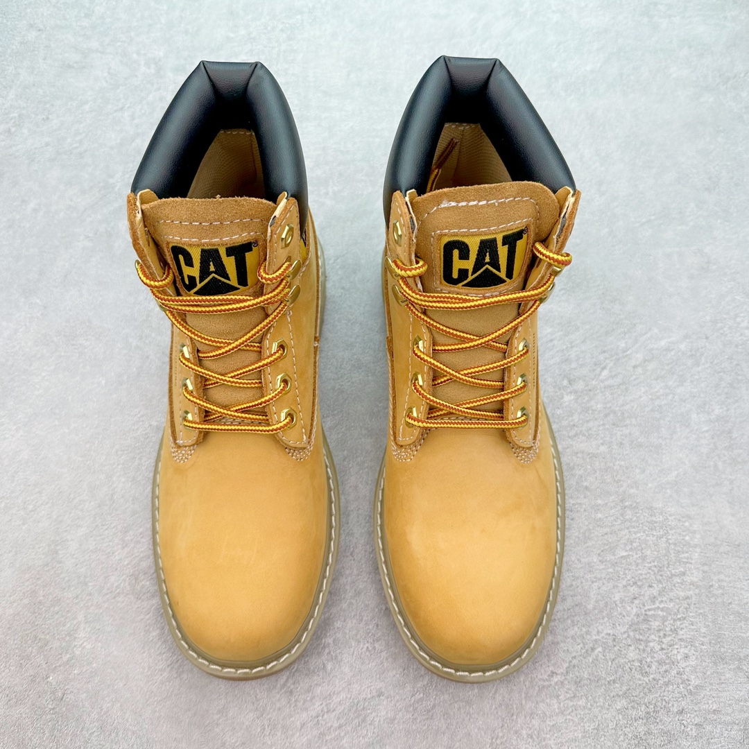 图片[2]-＃特价福利 CAT卡特 硬汉推土机品牌经典百搭户外休闲大黄靴系列 广东大厂品质 24ss秋冬新款 常年主打 时尚潮流搭配 面料釆用意大利进口磨砂牛皮 全鞋真牛皮材料 大底到五金都是代工厂原材料制作 好货不杀猪 首单质量严格把控 全套官网统一包装 今年冬季防寒户外专用 日常随意搭配 型男必备 尺码：38 39 40 41 42 43 44 (偏大一码)-选品中心