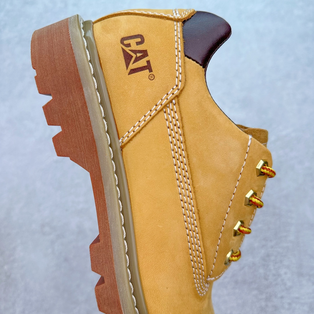 图片[6]-＃特价福利 CAT卡特 硬汉推土机品牌经典百搭户外休闲大黄靴系列 广东大厂品质 24ss秋冬新款 常年主打 时尚潮流搭配 面料釆用意大利进口磨砂牛皮 全鞋真牛皮材料 大底到五金都是代工厂原材料制作 好货不杀猪 首单质量严格把控 全套官网统一包装 今年冬季防寒户外专用 日常随意搭配 型男必备 尺码：38 39 40 41 42 43 44 (偏大一码)-选品中心