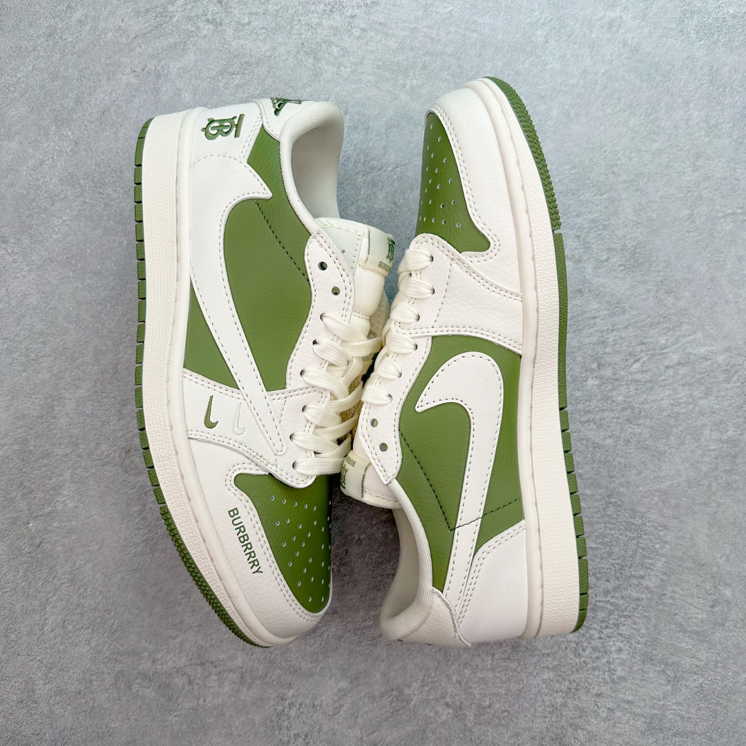 图片[3]-TS x Air Jordan AJ1 Low 倒钩低帮联名定制配色 BB6588-311 原厂内置气垫魔块 A模大底 头层小牛皮 鞋舌AJ原厂专用牛津布+AJ专用反口珍珠布+原厂无杂质高弹内里海棉+特殊封边弹力鞋带 尺码：36 36.5 37.5 38 38.5 39 40 40.5 41 42 42.5 43 44 44.5 45 46 47.5-选品中心