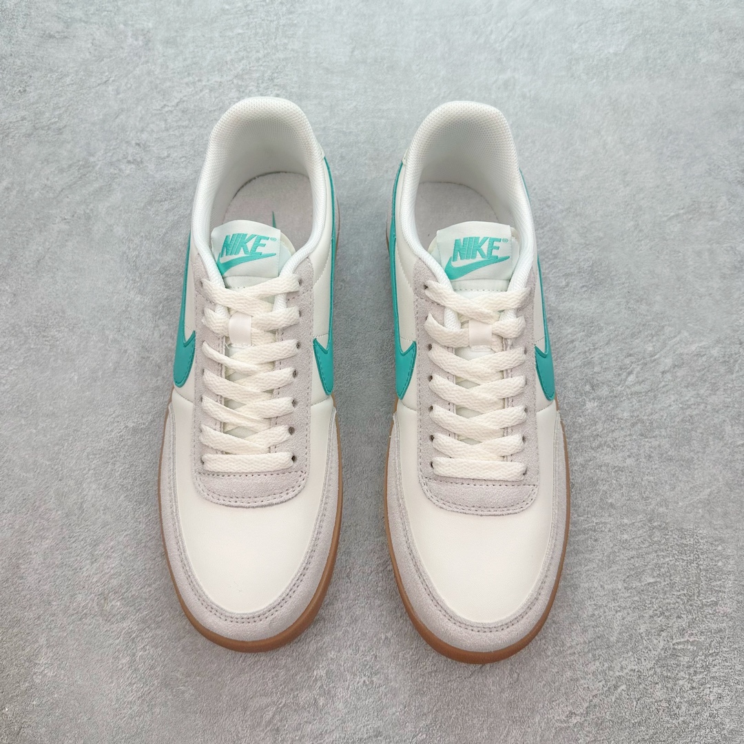 图片[2]-J.Crew x NK Killshot II Leather 联名复古板鞋 432997-126 采用米白色皮革制作鞋身 Swoosh 点缀其中 最后搭载棕色生胶大底 流露出满满的复古气气息 尺码：36 36.5 37.5 38 38.5 39 40 40.5 41 42 42.5 43 44-选品中心