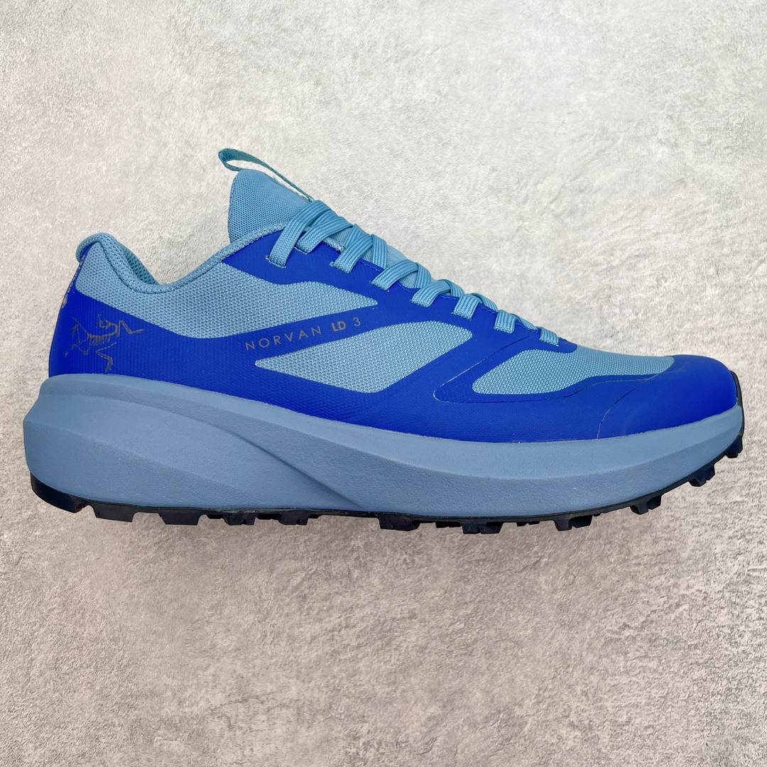 ＃TZD特供 Arcteryx Norvan LD 3 Gore-Tex 始祖鸟系列长距离越野登山徒步户外防水多功能运动跑鞋 台州原厂独家原底面配置 全套原厂生产指令加持 原厂特供Vibram外底 防水弹力尼龙布 外层热压TPU鞋面 随意纵横 内外盒标包装纸鞋带配件均同步公司 完美拉帮中底带钢印 仅服务市场百分之五高端客户 公司一样的东西 放心开冲 外贸 零售 裸鞋 渠道货 随意操作 承诺半个月内开胶直接换新 尺码同步官方：39.5 40 40.5 41 42 42.5 43 44 44.5 45-选品中心
