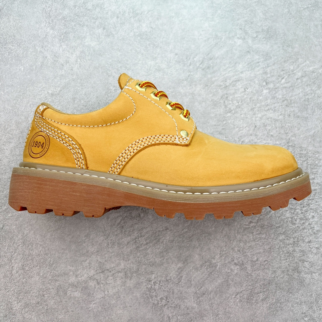 #特价福利 CAT卡特 硬汉推土机品牌经典百搭户外休闲大黄靴系列 广东大厂品质 24ss秋冬新款 常年主打 时尚潮流搭配 面料釆用意大利进口磨砂牛皮 全鞋真牛皮材料 大底到五金都是代工厂原材料制作 好货不杀猪 首单质量严格把控 全套官网统一包装 今年冬季防寒户外专用 日常随意搭配 型男必备 尺码:38 39 40 41 42 43 44 (偏大一码)-选品中心