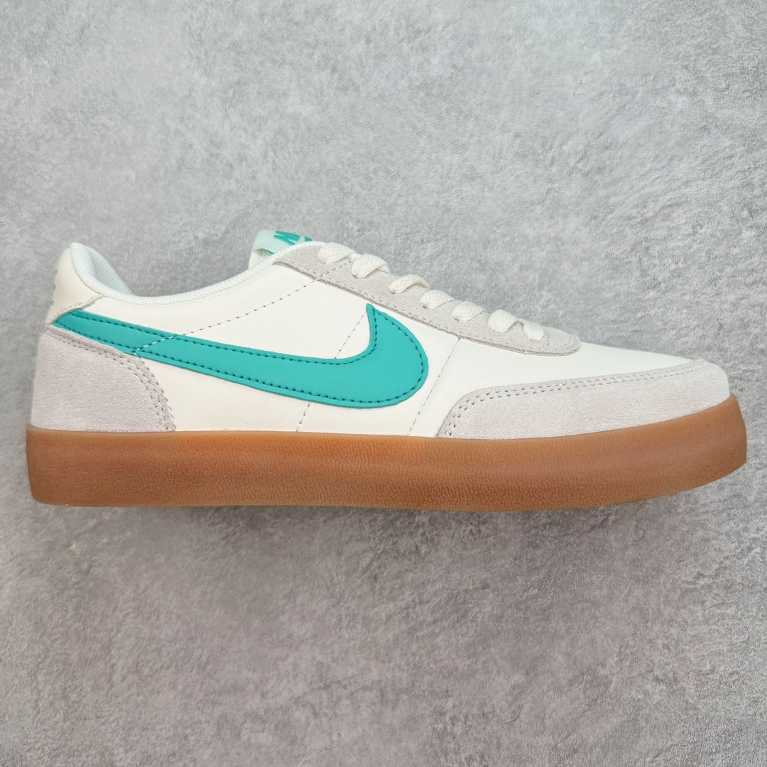 J.Crew x NK Killshot II Leather 联名复古板鞋 432997-126 采用米白色皮革制作鞋身 Swoosh 点缀其中 最后搭载棕色生胶大底 流露出满满的复古气气息 尺码：36 36.5 37.5 38 38.5 39 40 40.5 41 42 42.5 43 44-选品中心