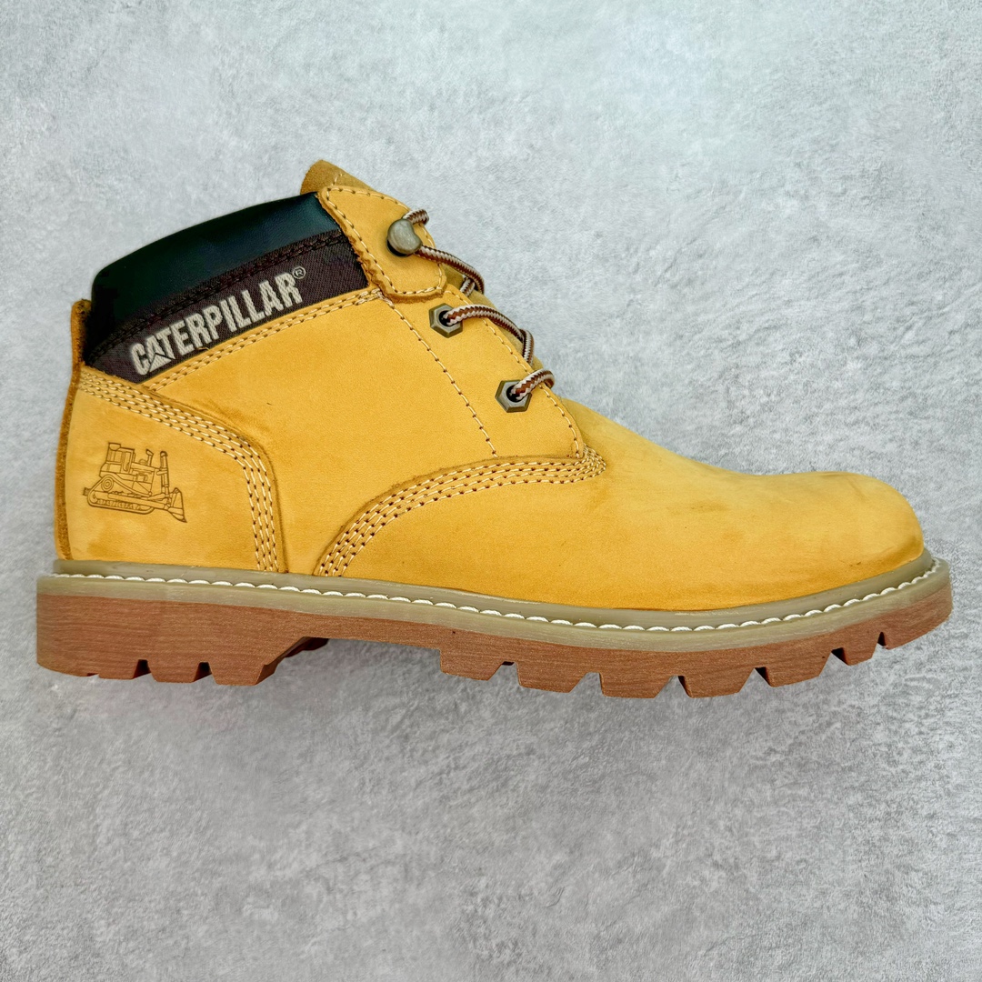 #特价福利 CAT卡特 硬汉推土机品牌经典百搭户外休闲大黄靴系列 广东大厂品质 24ss秋冬新款 常年主打 时尚潮流搭配 面料釆用意大利进口磨砂牛皮 全鞋真牛皮材料 大底到五金都是代工厂原材料制作 好货不杀猪 首单质量严格把控 全套官网统一包装 今年冬季防寒户外专用 日常随意搭配 型男必备 尺码:38 39 40 41 42 43 44 (偏大一码)-选品中心