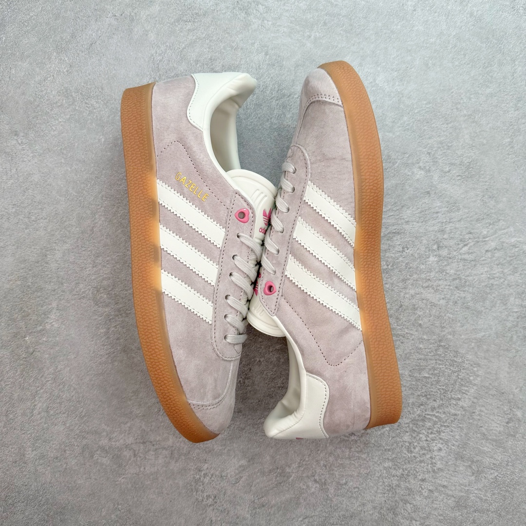 图片[3]-AD Gazelle Indoor Trainers 羚羊内训系列低帮复古百搭休闲运动德训风板鞋 ID1105 90年代经典的复刻版！自60年代以足球训练鞋面世以来,Gazelle就以其经典设计席卷全球。1991年版本的复刻,再造经典Gazelle。采用皮革打造,搭配浊色细节,让这款经典更加简约。尺码：36 36⅔ 37⅓ 38 38⅔ 39⅓ 40 40⅔ 41⅓ 42 42⅔ 43⅓ 44 45-选品中心