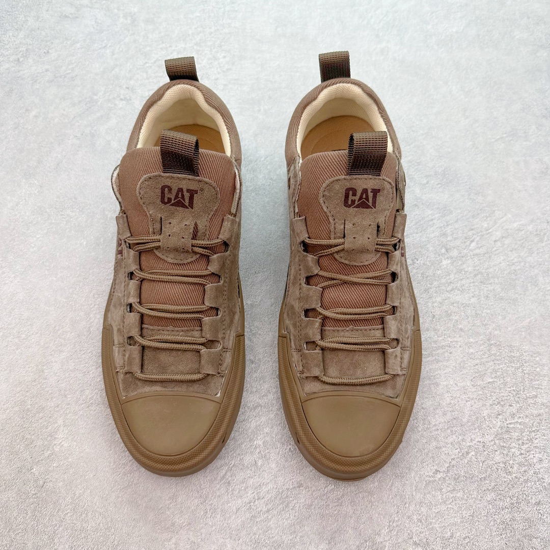 图片[2]-CAT硬汉推土机品牌·卡特Tramp Hike Low秋冬新款户外休闲低帮男鞋广东中山代工厂原产楦型 台产耐磨麂皮材质# 手工马克线固特异缝制工艺# 轻量柔韧橡胶防滑大底# 正确原盒包装吊牌# 完全还原ZP工艺❗徒步旅行者百搭休闲旅游休闲鞋 尺码：39 40 41 42 43 44 皮鞋码-选品中心