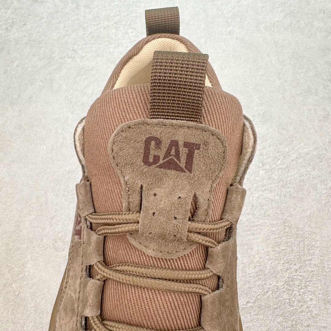 图片[5]-CAT硬汉推土机品牌·卡特Tramp Hike Low秋冬新款户外休闲低帮男鞋广东中山代工厂原产楦型 台产耐磨麂皮材质# 手工马克线固特异缝制工艺# 轻量柔韧橡胶防滑大底# 正确原盒包装吊牌# 完全还原ZP工艺❗徒步旅行者百搭休闲旅游休闲鞋 尺码：39 40 41 42 43 44 皮鞋码-选品中心