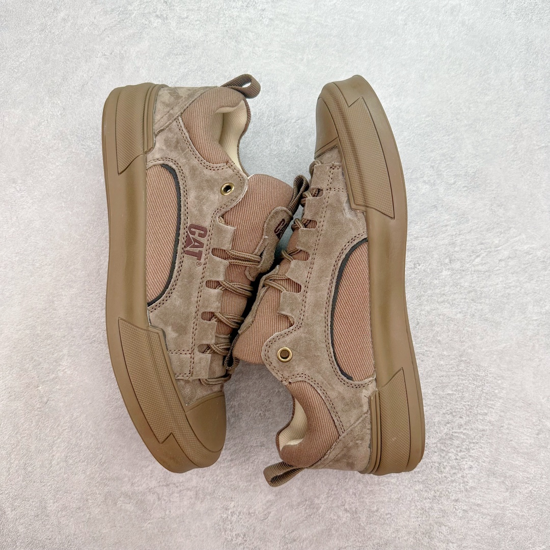 图片[3]-CAT硬汉推土机品牌·卡特Tramp Hike Low秋冬新款户外休闲低帮男鞋广东中山代工厂原产楦型 台产耐磨麂皮材质# 手工马克线固特异缝制工艺# 轻量柔韧橡胶防滑大底# 正确原盒包装吊牌# 完全还原ZP工艺❗徒步旅行者百搭休闲旅游休闲鞋 尺码：39 40 41 42 43 44 皮鞋码-选品中心