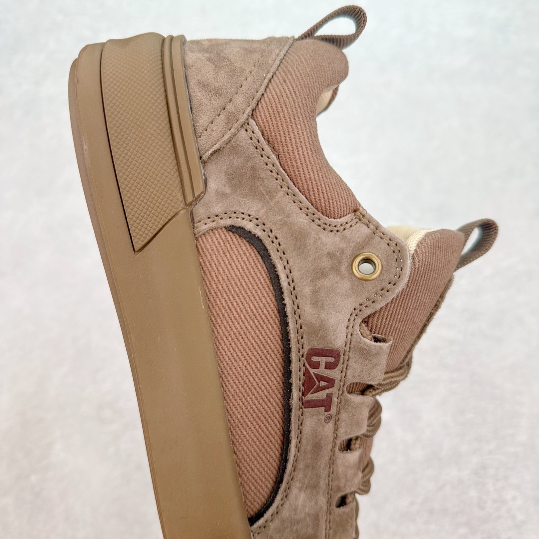 图片[6]-CAT硬汉推土机品牌·卡特Tramp Hike Low秋冬新款户外休闲低帮男鞋广东中山代工厂原产楦型 台产耐磨麂皮材质# 手工马克线固特异缝制工艺# 轻量柔韧橡胶防滑大底# 正确原盒包装吊牌# 完全还原ZP工艺❗徒步旅行者百搭休闲旅游休闲鞋 尺码：39 40 41 42 43 44 皮鞋码-选品中心