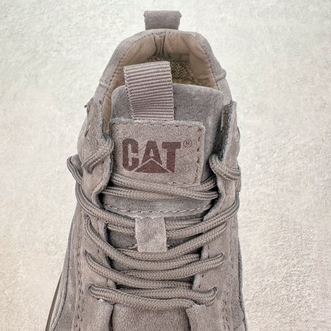 图片[5]-CAT硬汉推土机品牌·卡特Tramp Hike Low秋冬新款户外休闲低帮男鞋广东中山代工厂原产楦型 台产耐磨麂皮材质# 手工马克线固特异缝制工艺# 轻量柔韧橡胶防滑大底# 正确原盒包装吊牌# 完全还原ZP工艺❗徒步旅行者百搭休闲旅游休闲鞋 尺码：39 40 41 42 43 44 皮鞋码-选品中心