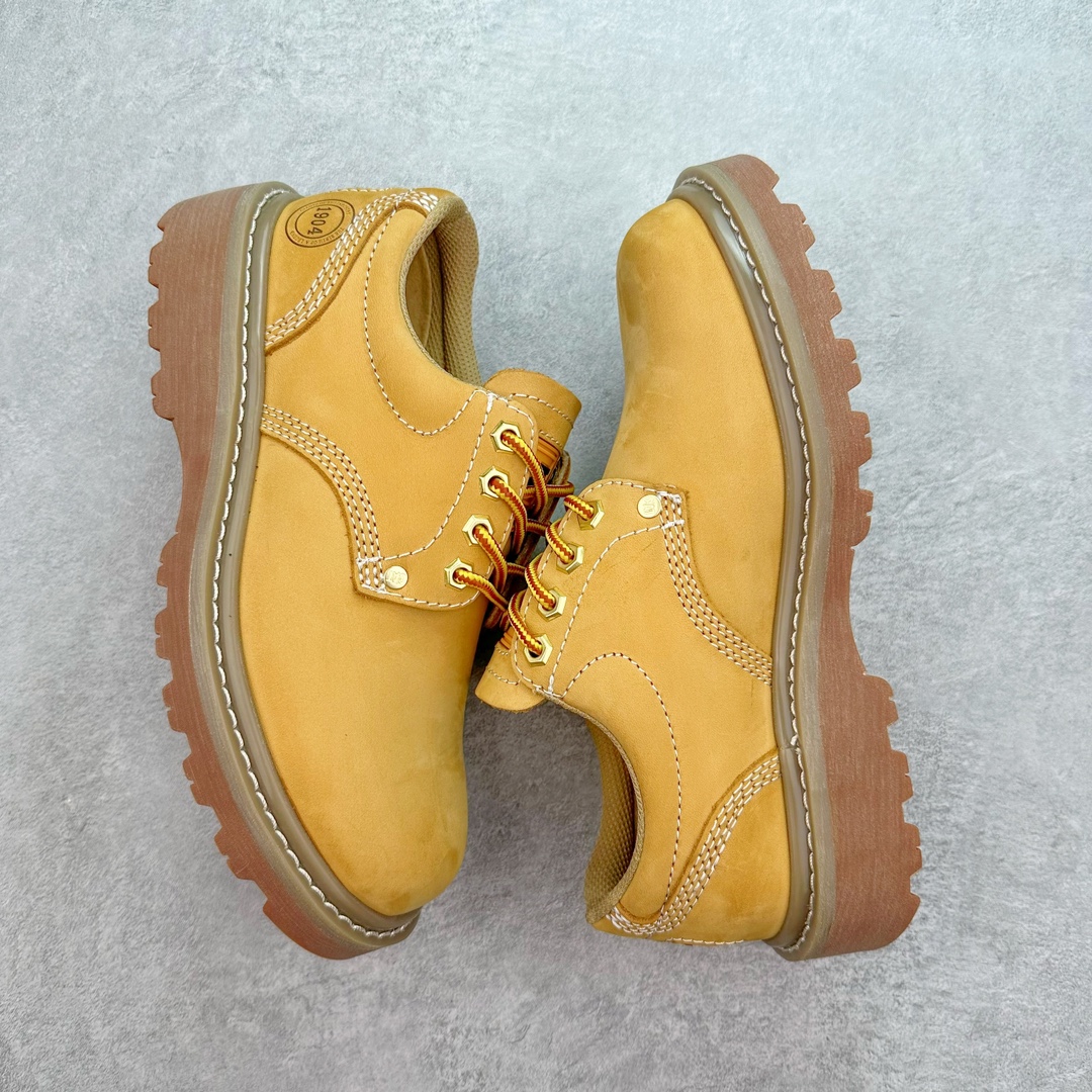 图片[3]-＃特价福利 CAT卡特 硬汉推土机品牌经典百搭户外休闲大黄靴系列 广东大厂品质 24ss秋冬新款 常年主打 时尚潮流搭配 面料釆用意大利进口磨砂牛皮 全鞋真牛皮材料 大底到五金都是代工厂原材料制作 好货不杀猪 首单质量严格把控 全套官网统一包装 今年冬季防寒户外专用 日常随意搭配 型男必备 尺码：38 39 40 41 42 43 44 (偏大一码)-选品中心