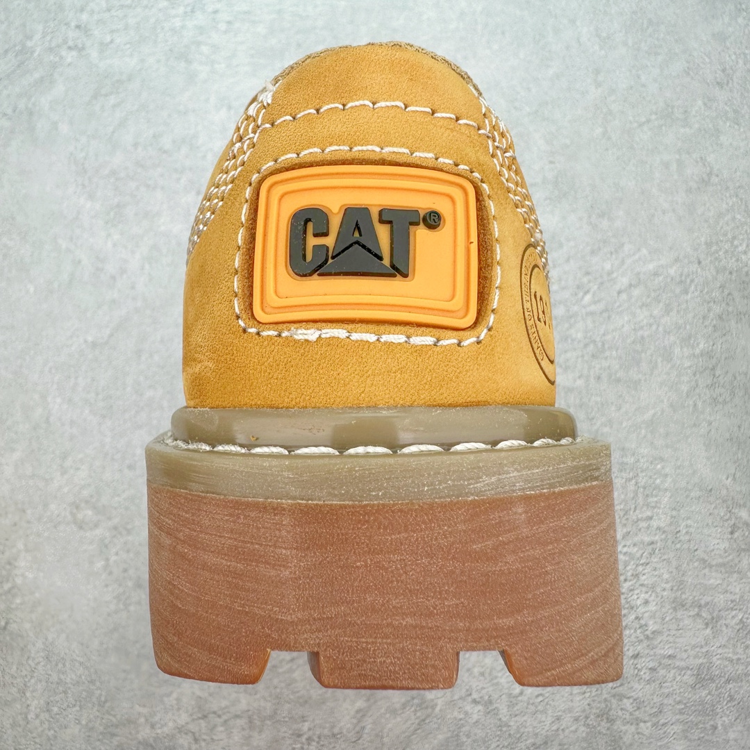 图片[8]-＃特价福利 CAT卡特 硬汉推土机品牌经典百搭户外休闲大黄靴系列 广东大厂品质 24ss秋冬新款 常年主打 时尚潮流搭配 面料釆用意大利进口磨砂牛皮 全鞋真牛皮材料 大底到五金都是代工厂原材料制作 好货不杀猪 首单质量严格把控 全套官网统一包装 今年冬季防寒户外专用 日常随意搭配 型男必备 尺码：38 39 40 41 42 43 44 (偏大一码)-选品中心