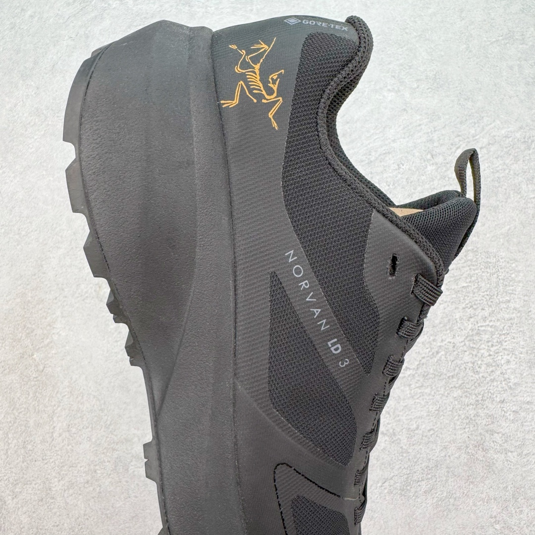 图片[6]-＃TZD特供 Arcteryx Norvan LD 3 Gore-Tex 始祖鸟系列长距离越野登山徒步户外防水多功能运动跑鞋 台州原厂独家原底面配置 全套原厂生产指令加持 原厂特供Vibram外底 防水弹力尼龙布 外层热压TPU鞋面 随意纵横 内外盒标包装纸鞋带配件均同步公司 完美拉帮中底带钢印 仅服务市场百分之五高端客户 公司一样的东西 放心开冲 外贸 零售 裸鞋 渠道货 随意操作 承诺半个月内开胶直接换新 尺码同步官方：39.5 40 40.5 41 42 42.5 43 44 44.5 45-选品中心
