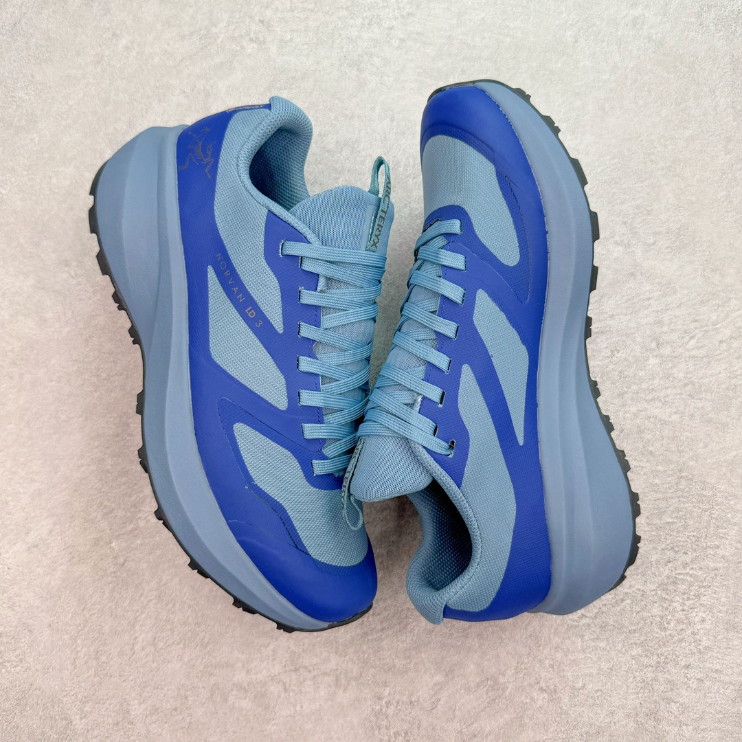图片[3]-＃TZD特供 Arcteryx Norvan LD 3 Gore-Tex 始祖鸟系列长距离越野登山徒步户外防水多功能运动跑鞋 台州原厂独家原底面配置 全套原厂生产指令加持 原厂特供Vibram外底 防水弹力尼龙布 外层热压TPU鞋面 随意纵横 内外盒标包装纸鞋带配件均同步公司 完美拉帮中底带钢印 仅服务市场百分之五高端客户 公司一样的东西 放心开冲 外贸 零售 裸鞋 渠道货 随意操作 承诺半个月内开胶直接换新 尺码同步官方：39.5 40 40.5 41 42 42.5 43 44 44.5 45-选品中心