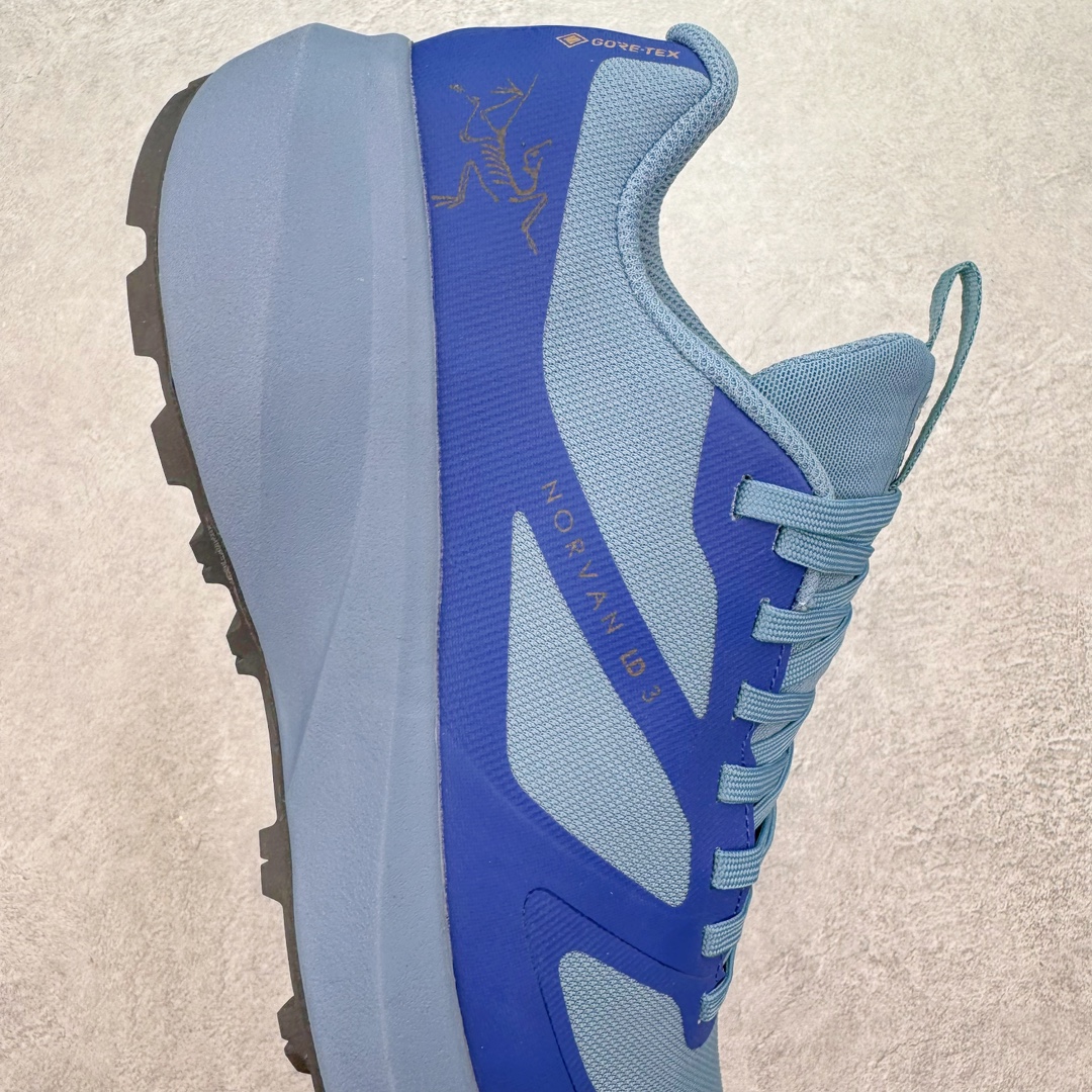 图片[6]-＃TZD特供 Arcteryx Norvan LD 3 Gore-Tex 始祖鸟系列长距离越野登山徒步户外防水多功能运动跑鞋 台州原厂独家原底面配置 全套原厂生产指令加持 原厂特供Vibram外底 防水弹力尼龙布 外层热压TPU鞋面 随意纵横 内外盒标包装纸鞋带配件均同步公司 完美拉帮中底带钢印 仅服务市场百分之五高端客户 公司一样的东西 放心开冲 外贸 零售 裸鞋 渠道货 随意操作 承诺半个月内开胶直接换新 尺码同步官方：39.5 40 40.5 41 42 42.5 43 44 44.5 45-选品中心
