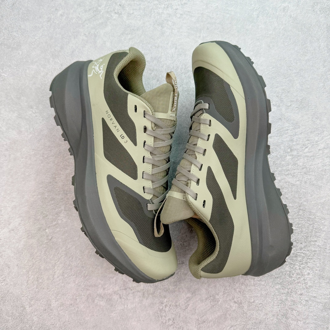 图片[3]-＃TZD特供 Arcteryx Norvan LD 3 Gore-Tex 始祖鸟系列长距离越野登山徒步户外防水多功能运动跑鞋 台州原厂独家原底面配置 全套原厂生产指令加持 原厂特供Vibram外底 防水弹力尼龙布 外层热压TPU鞋面 随意纵横 内外盒标包装纸鞋带配件均同步公司 完美拉帮中底带钢印 仅服务市场百分之五高端客户 公司一样的东西 放心开冲 外贸 零售 裸鞋 渠道货 随意操作 承诺半个月内开胶直接换新 尺码同步官方：39.5 40 40.5 41 42 42.5 43 44 44.5 45-选品中心