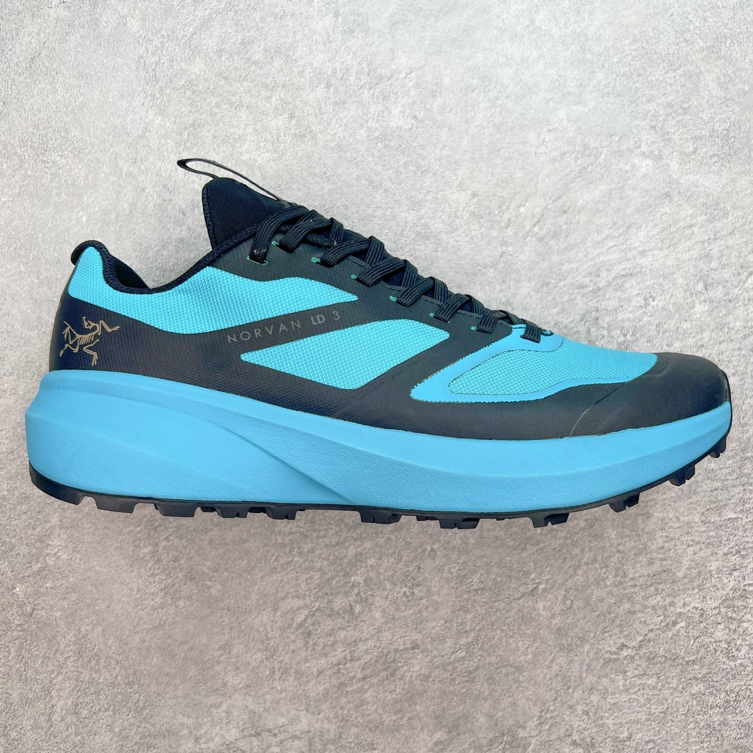 ＃TZD特供 Arcteryx Norvan LD 3 Gore-Tex 始祖鸟系列长距离越野登山徒步户外防水多功能运动跑鞋 台州原厂独家原底面配置 全套原厂生产指令加持 原厂特供Vibram外底 防水弹力尼龙布 外层热压TPU鞋面 随意纵横 内外盒标包装纸鞋带配件均同步公司 完美拉帮中底带钢印 仅服务市场百分之五高端客户 公司一样的东西 放心开冲 外贸 零售 裸鞋 渠道货 随意操作 承诺半个月内开胶直接换新 尺码同步官方：39.5 40 40.5 41 42 42.5 43 44 44.5 45-选品中心