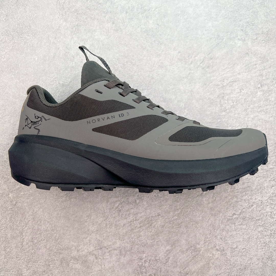 图片[4]-＃TZD特供 Arcteryx Norvan LD 3 Gore-Tex 始祖鸟系列长距离越野登山徒步户外防水多功能运动跑鞋 台州原厂独家原底面配置 全套原厂生产指令加持 原厂特供Vibram外底 防水弹力尼龙布 外层热压TPU鞋面 随意纵横 内外盒标包装纸鞋带配件均同步公司 完美拉帮中底带钢印 仅服务市场百分之五高端客户 公司一样的东西 放心开冲 外贸 零售 裸鞋 渠道货 随意操作 承诺半个月内开胶直接换新 尺码同步官方：39.5 40 40.5 41 42 42.5 43 44 44.5 45-选品中心