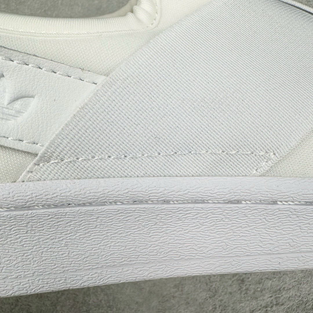 图片[12]-＃XP纯原套现福利 AD Superstar Slip-On Shoes 贝壳头交叉绑带一脚蹬板鞋 FW7052 独家控货 平台正单 全鞋百分百原材料 全鞋电脑针车 Logo针车间距针数原版一致 皮料切割冲裁零瑕疵 原鞋一致含胶量大底 原盒中文内外标 大几率过验 不对比市面只对比原鞋 只服务最高端市场 尺码：36 36.5 37 38 38.5 39 40 40.5 41 42 42.5 43 44 44.5 45-选品中心