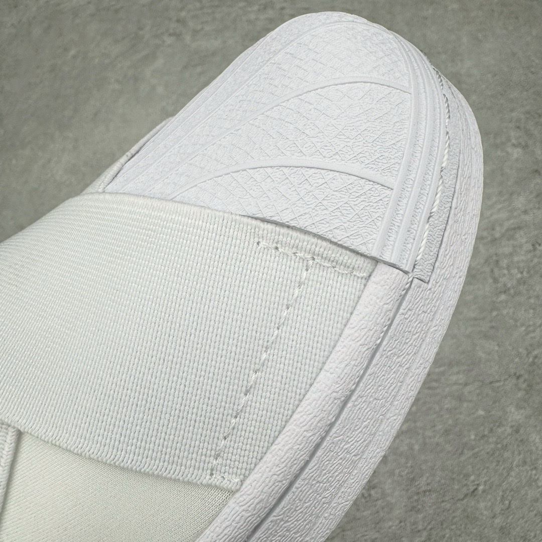 图片[11]-＃XP纯原套现福利 AD Superstar Slip-On Shoes 贝壳头交叉绑带一脚蹬板鞋 FW7052 独家控货 平台正单 全鞋百分百原材料 全鞋电脑针车 Logo针车间距针数原版一致 皮料切割冲裁零瑕疵 原鞋一致含胶量大底 原盒中文内外标 大几率过验 不对比市面只对比原鞋 只服务最高端市场 尺码：36 36.5 37 38 38.5 39 40 40.5 41 42 42.5 43 44 44.5 45-选品中心