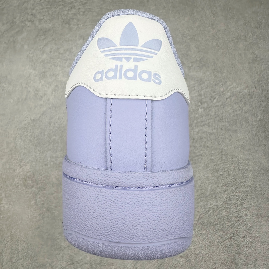 图片[8]-＃H11纯原 AD Originals Superstar 经典复古贝壳头厚底板鞋 ID4656 诞生于1969年 是第一双将全皮面鞋 身与橡胶鞋头结合在一起的低帮篮球鞋 Superstar最开始 是作为高帮篮球鞋Pro Model的低帮版本而出现的 但因为其独特和醒目的橡胶鞋头造型而让大家熟知 被大家形象地称为\\\”shelltoe\\\”贝壳头 在70年代的美国职业篮球场上 接近3/4的NBA球员都将这双Superstar作为场上用鞋 80年代之后 经过不断的改良和发展 Superstar逐渐成为横跨时装、音乐、街头文化、休闲和运动等各大领域的时尚潮鞋 尺码：36 36.5 37 38 38.5 39 40 40.5 41 42 42.5 43 44 44.5 45-选品中心