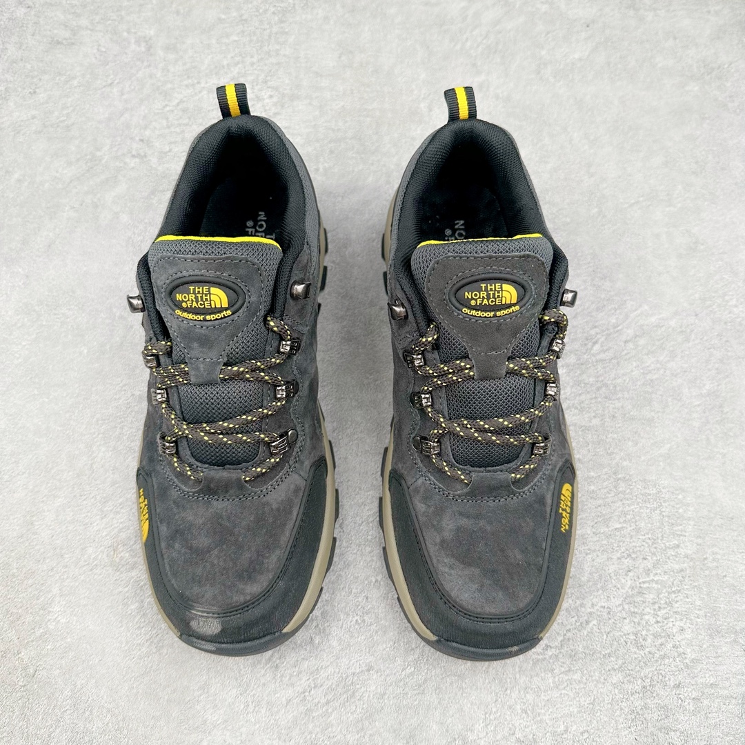 图片[2]-The North Face 北面 乐斯菲斯户外运动休闲登山鞋越野徒步鞋 广东大厂品质 面料采用进口磨砂牛皮 鞋底采用Vibram黄金大底 专门为鞋底设计的橡胶以出色的耐磨性 良好的防滑性或得不少户外运动爱好者的喜欢 专业户外登山品牌（北面）The North Face自1966年创立，由两位热爱登山徒步的年轻登山者于美西旧金山开创，不断透过研发与创新，并且将最先进的技术结合在服装与鞋款设计，生产多种外型帅气且专业能力非常强的户外运动装备而备受欢迎。尺码：39 40 41 42 43 44 （皮鞋码）-选品中心