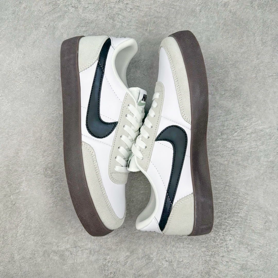 图片[3]-J.Crew x NK Killshot II Leather 联名复古板鞋 HF1054-100 采用米白色皮革制作鞋身 Swoosh 点缀其中 最后搭载棕色生胶大底 流露出满满的复古气气息 尺码：36 36.5 37.5 38 38.5 39 40 40.5 41 42 42.5 43 44-选品中心