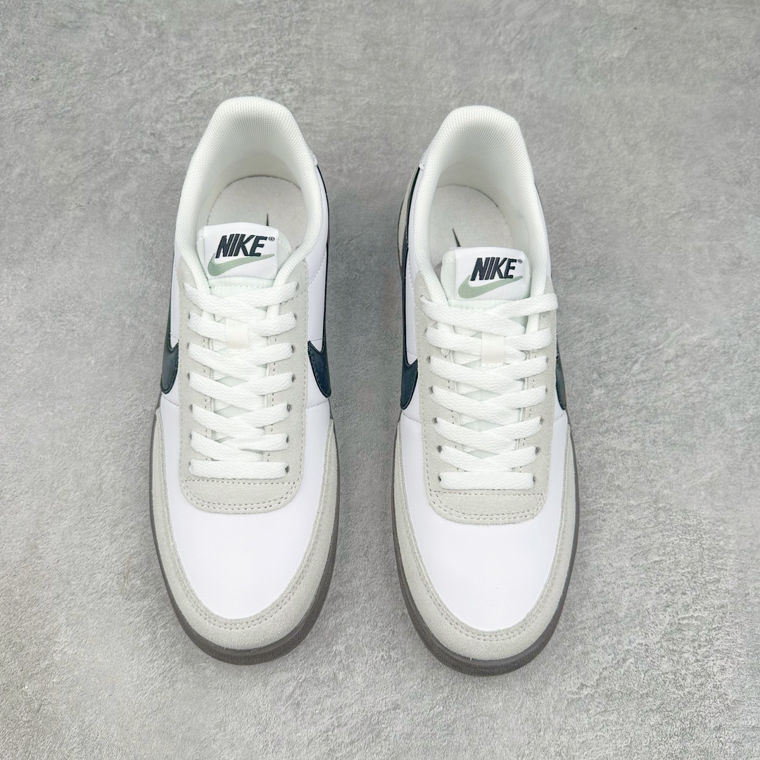 图片[2]-J.Crew x NK Killshot II Leather 联名复古板鞋 HF1054-100 采用米白色皮革制作鞋身 Swoosh 点缀其中 最后搭载棕色生胶大底 流露出满满的复古气气息 尺码：36 36.5 37.5 38 38.5 39 40 40.5 41 42 42.5 43 44-选品中心