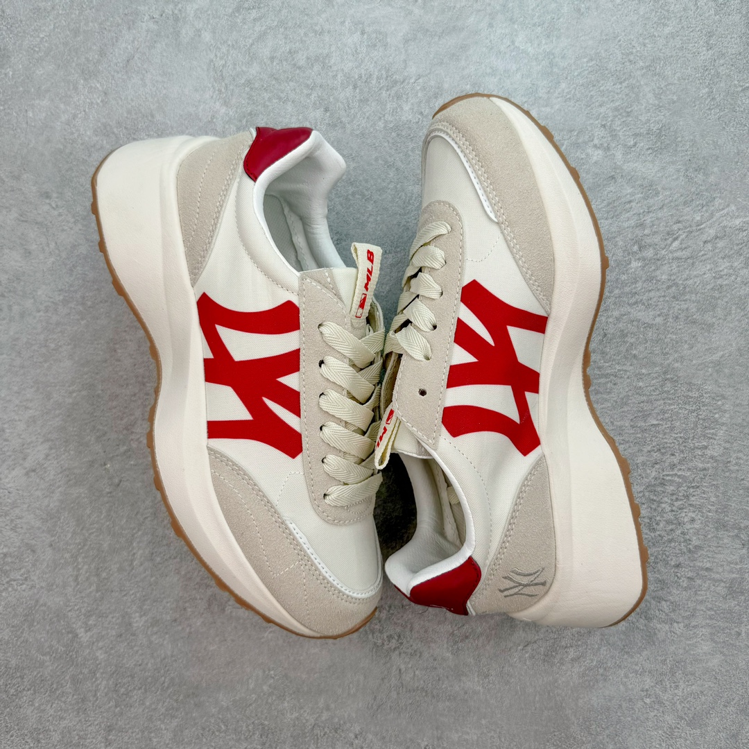 图片[3]-＃福利特价 MLB CHUNKY JOGGER Seamball 纽约洋基队增高复古风NY大标印花运动鞋老爹鞋 Ins博主网红人手一双 小红书爆款 标配韩国代购吊牌标贴 手提袋 三标防伪标签齐全 鞋垫下带有防伪码 尺码：36 36.5 37.5 38 38.5 39 40 40.5 41 42 42.5 43 44 45-选品中心