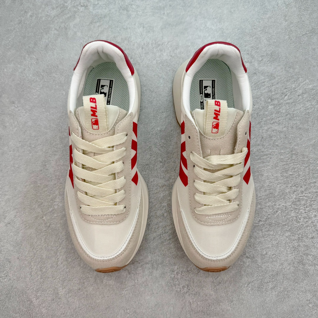 图片[2]-＃福利特价 MLB CHUNKY JOGGER Seamball 纽约洋基队增高复古风NY大标印花运动鞋老爹鞋 Ins博主网红人手一双 小红书爆款 标配韩国代购吊牌标贴 手提袋 三标防伪标签齐全 鞋垫下带有防伪码 尺码：36 36.5 37.5 38 38.5 39 40 40.5 41 42 42.5 43 44 45-选品中心