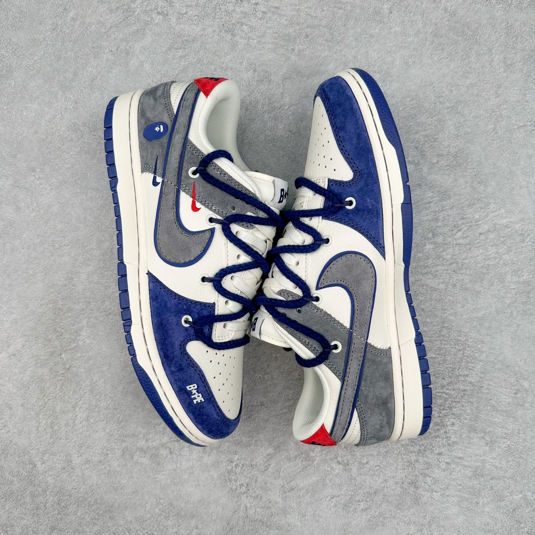 图片[3]-NK Dunk Low 定制配色 SJ2068-278 大厂出品 极力推荐 原装头层材料 独家版型蒸餾加工帶來的是更好的视觉和脚感体验大厂纯原品质出货 清洁度 电绣工艺 皮料切割干净无任何毛边 细节完美 尺码：36 36.5 37.5 38 38.5 39 40 40.5 41 42 42.5 43 44 44.5 45 46 47.5-选品中心